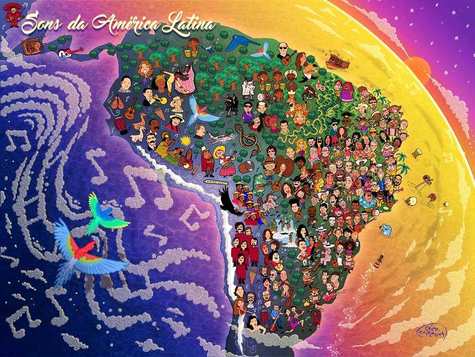 Salão Latino-americano de Humor - Sons da América-Latina Sons da América-Latina